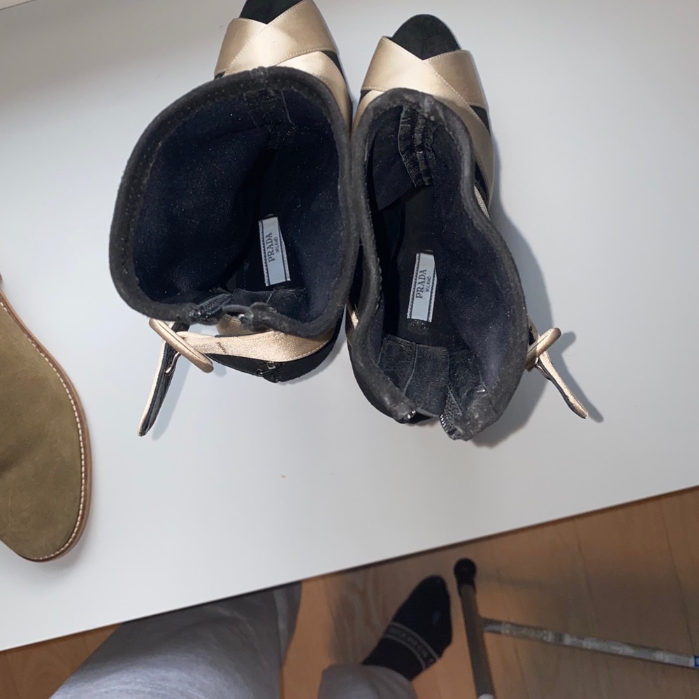 Prada booties vintage